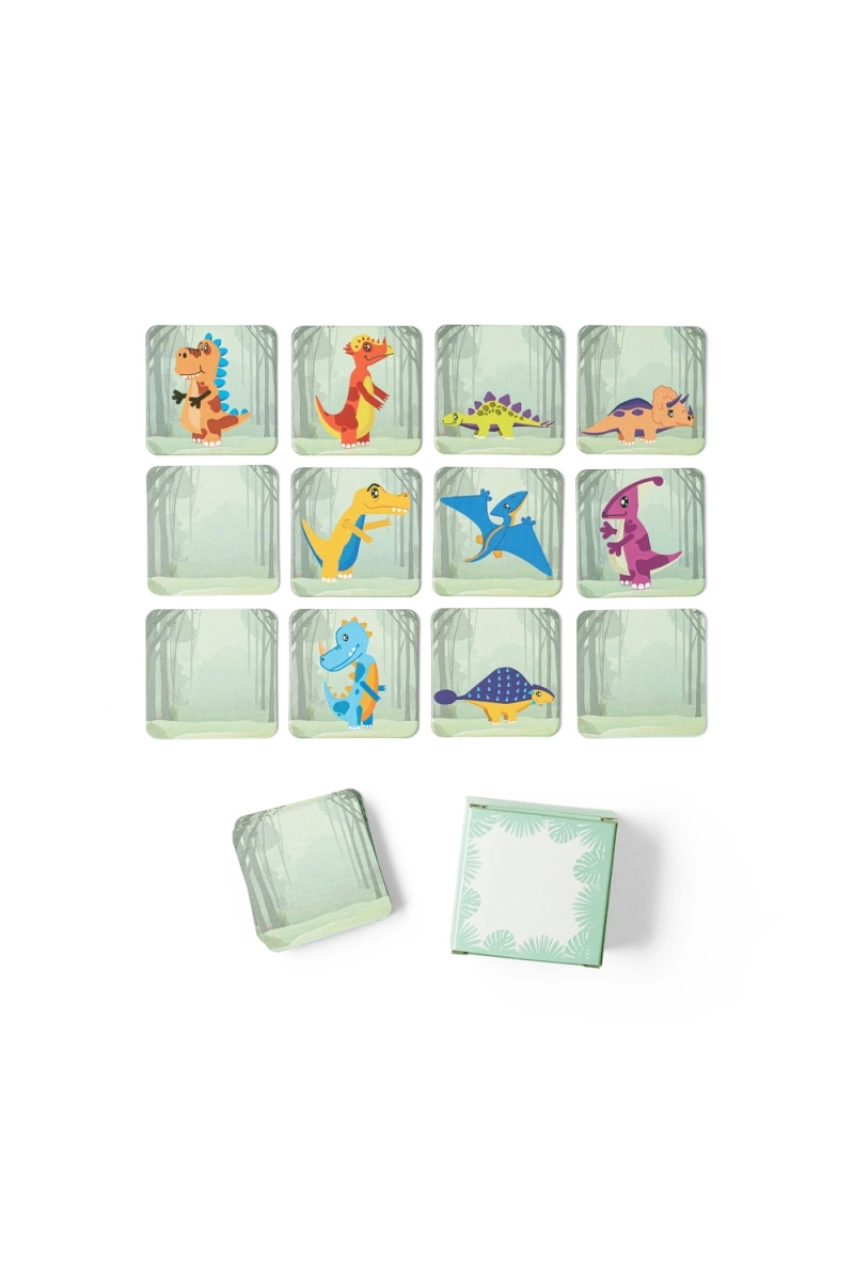TRICERATOPS. Jeu de mémoire avec 20 pièces