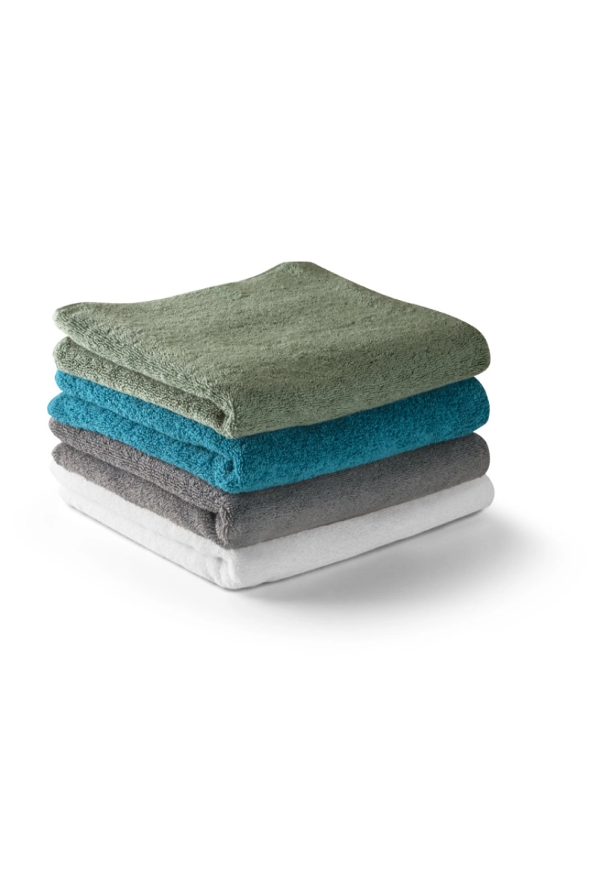 BARDEM S. Serviette de toilette (350 g/m²) en coton et coton recyclé
