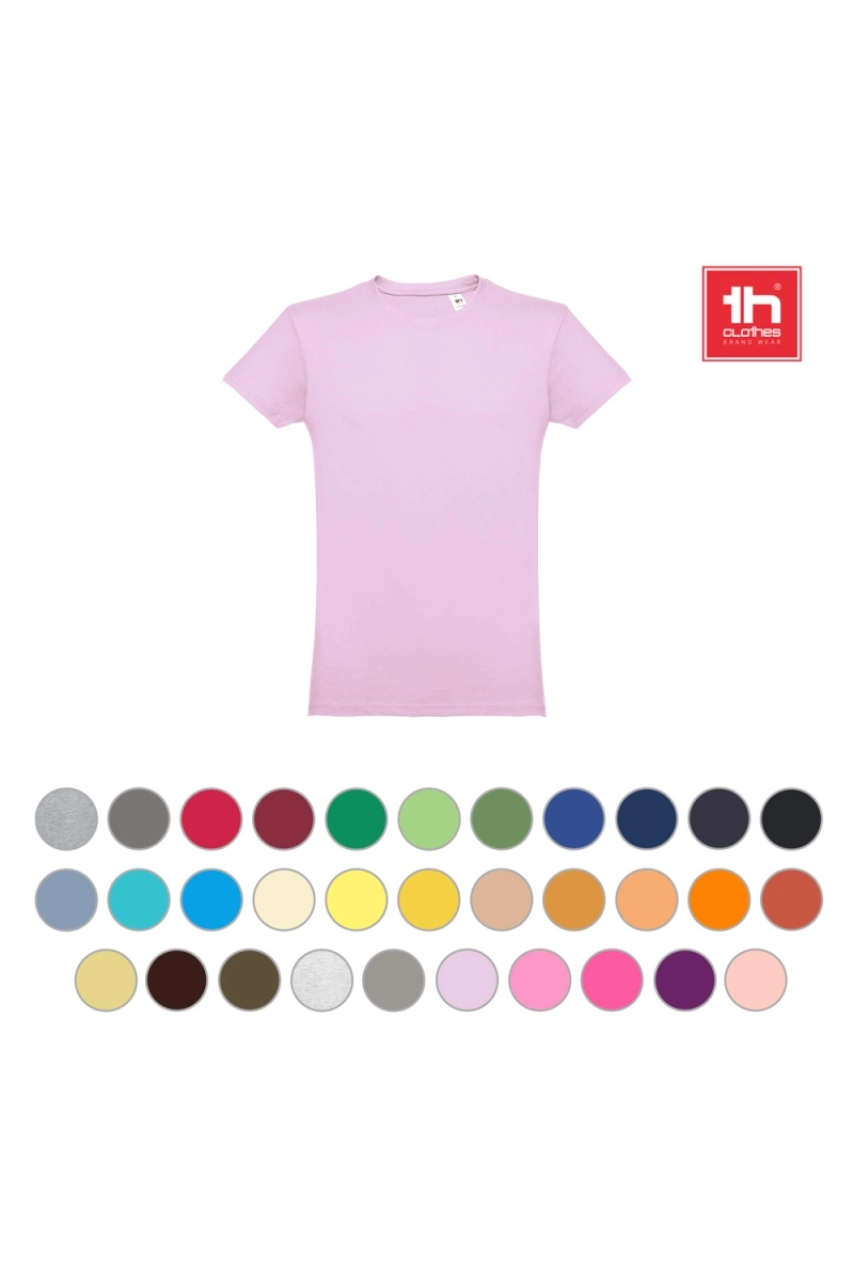 THC LUANDA. T-shirt homme en coton tubulaire