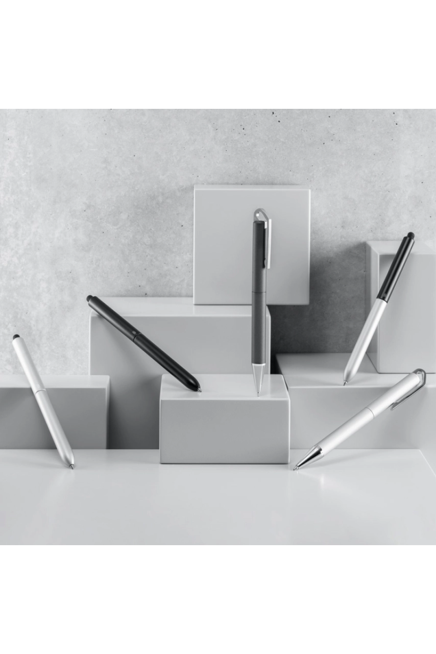 NEO. Stylo à bille en aluminium avec pointe tactile