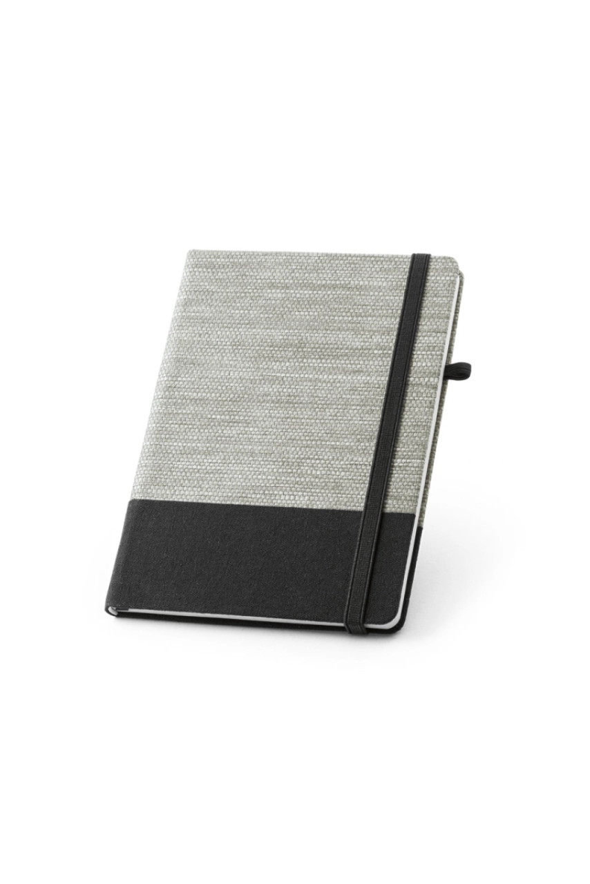ROUSSEAU. Bloc-notes A5 en fibre de paille et toile de coton