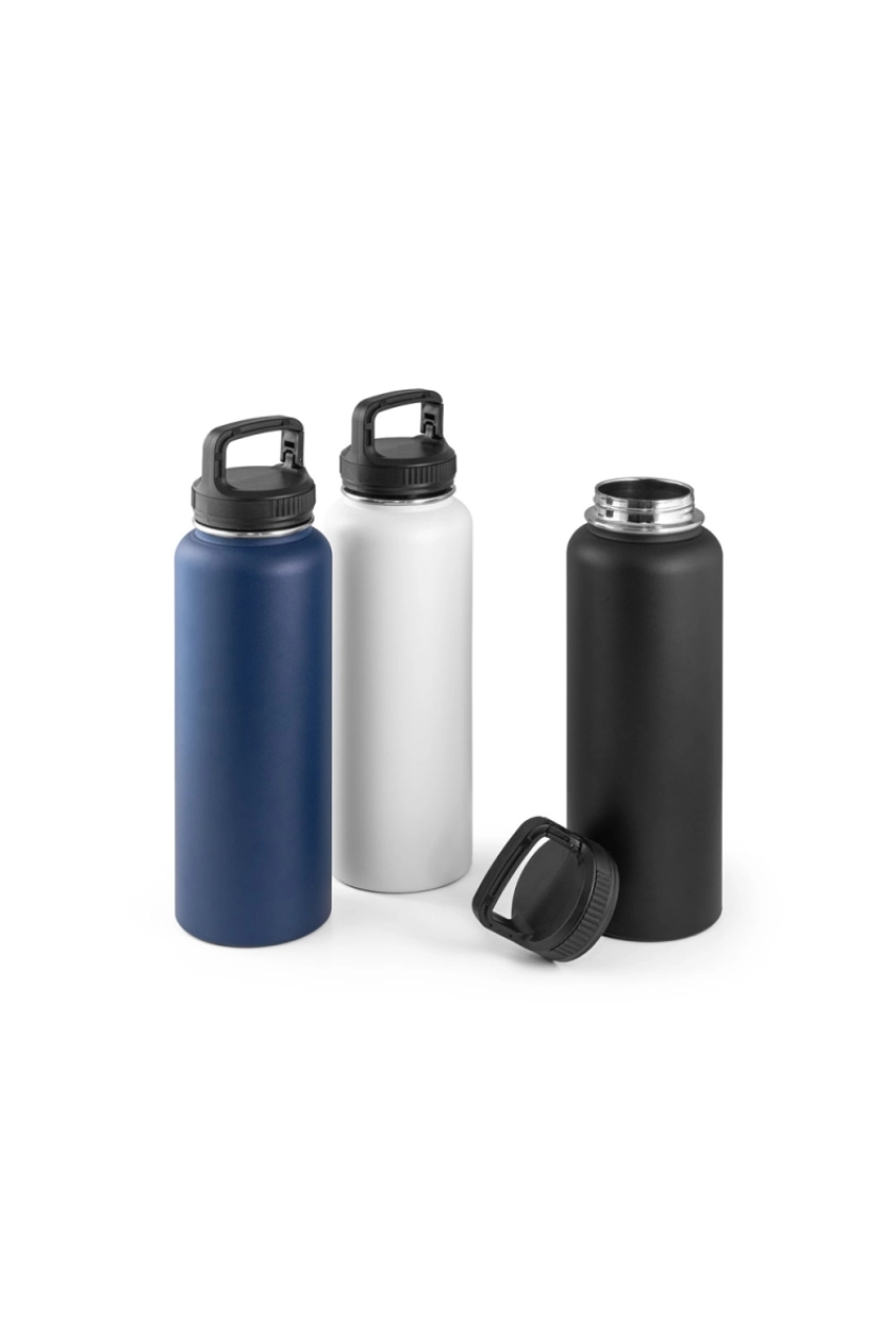 SINNER. Bouteille en acier inoxydable recyclé à 90 % d'une grande capacité allant jusqu'à 1200 mL