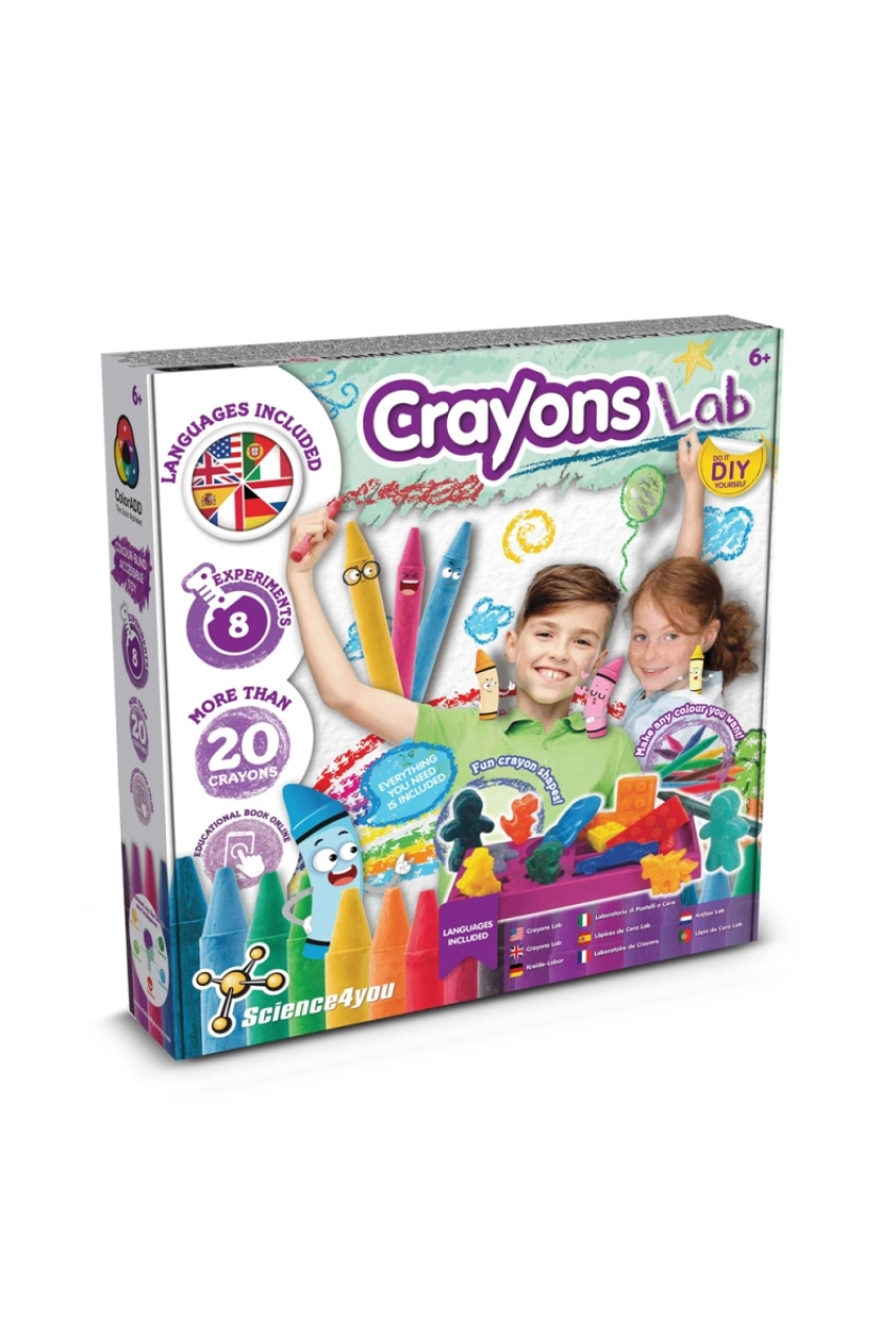 Crayon Factory Kit III. Jeu éducatif livré avec un sac cadeau en papier kraft (100 g/m²)