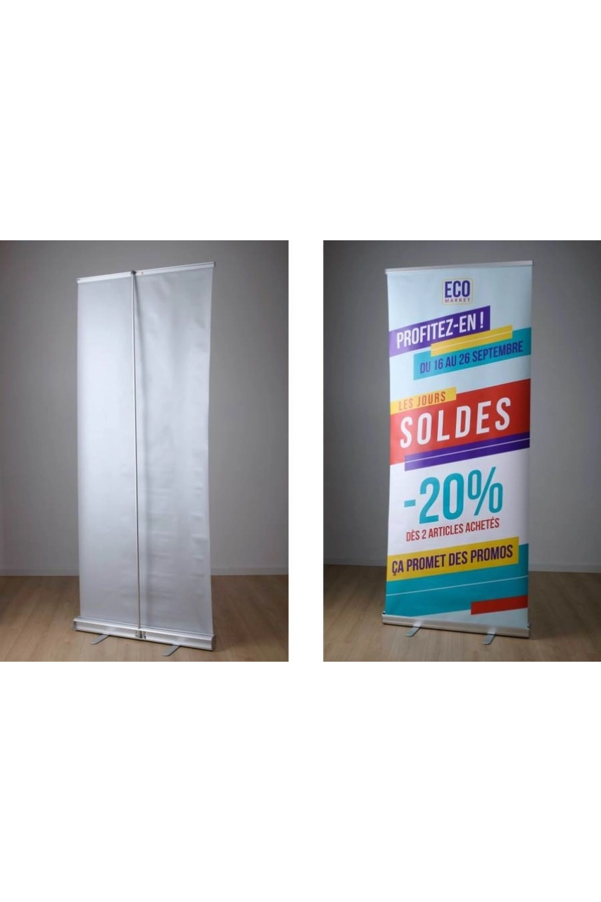 ROLL'UP EN ALUMINIUM  85 x 200 cm