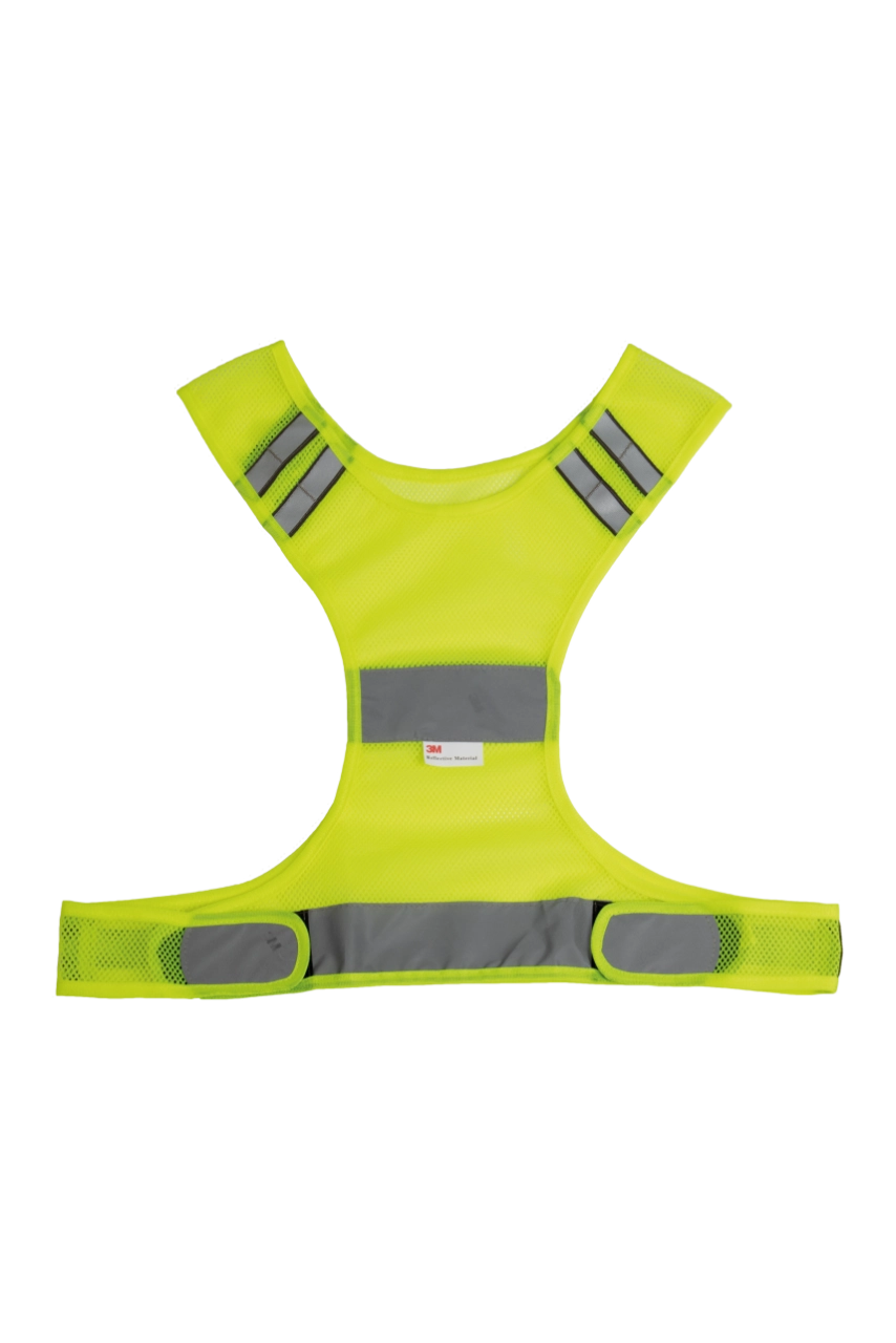 Gilet en filet fluorescent