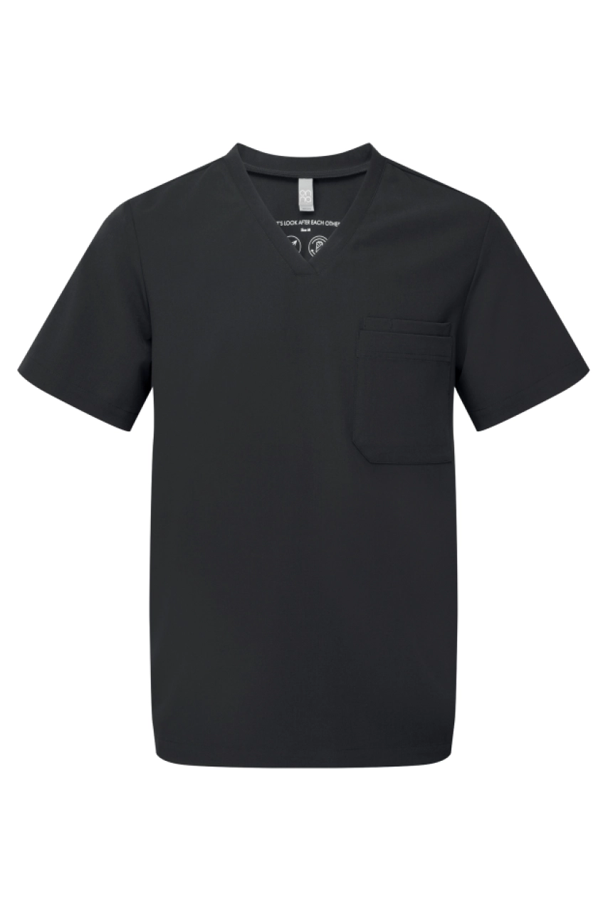 Tunique stretch manches courtes homme