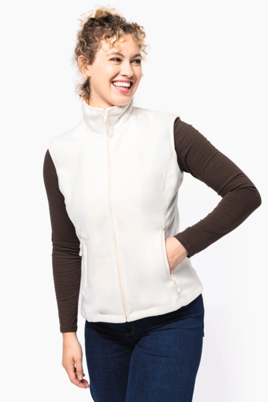 Bodywarmer micropolaire femme