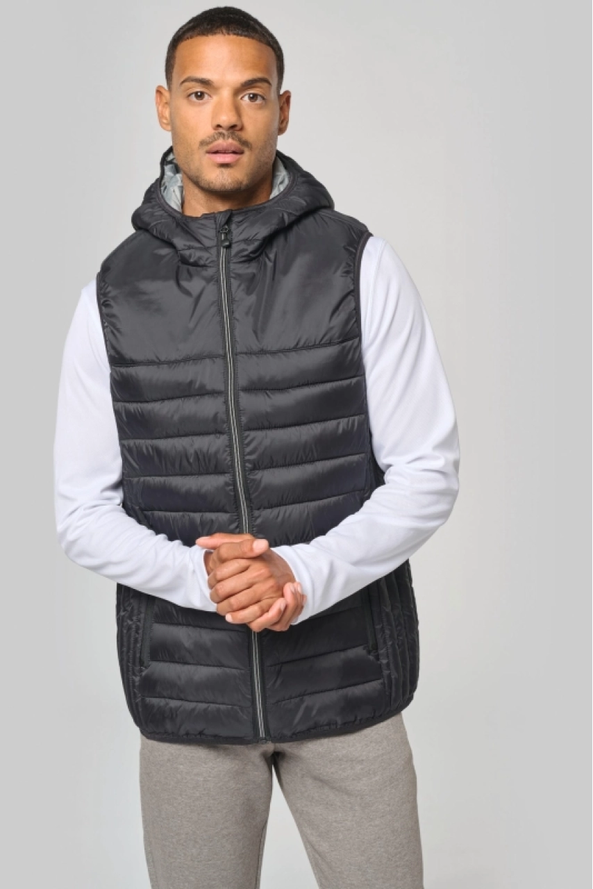 Bodywarmer à capuche
