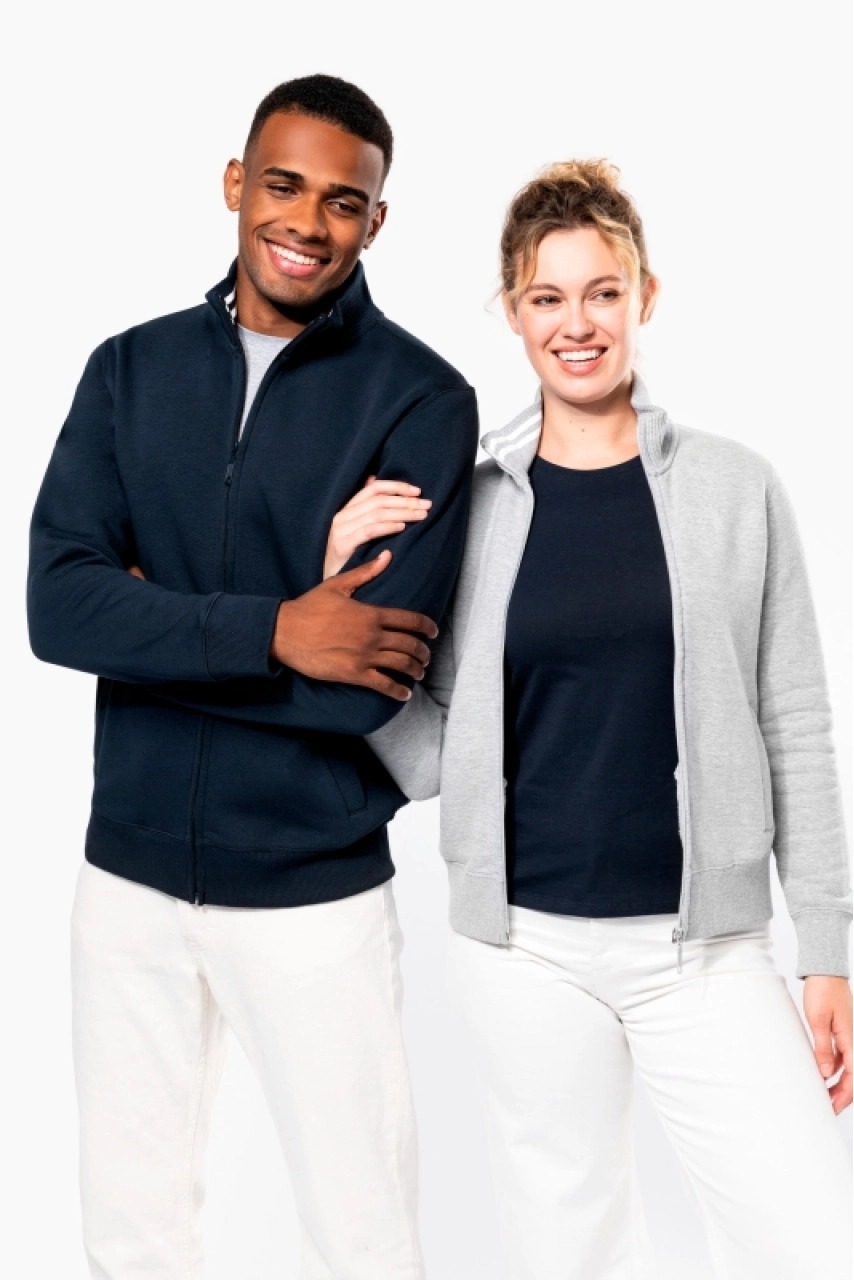 Veste molleton zippée femme