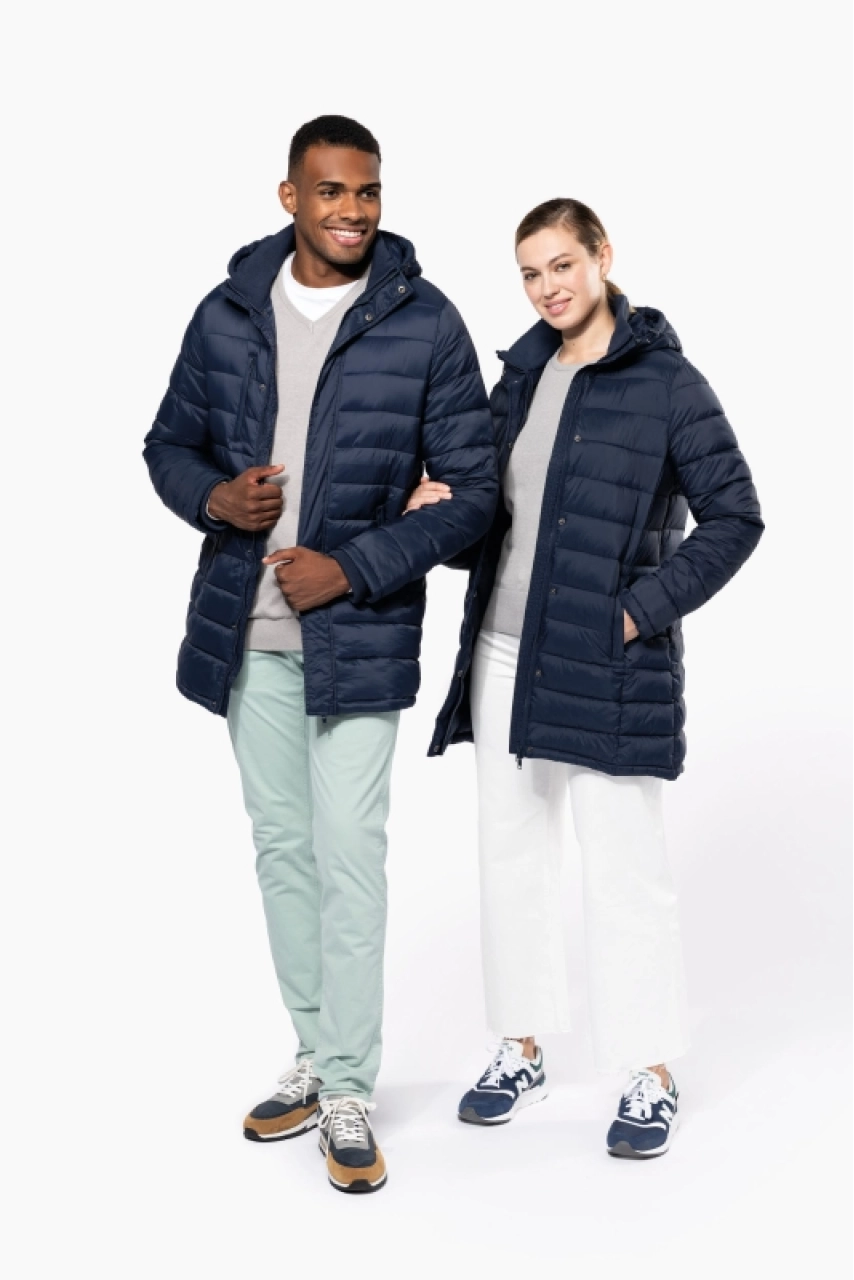 Parka doudoune légère à capuche homme