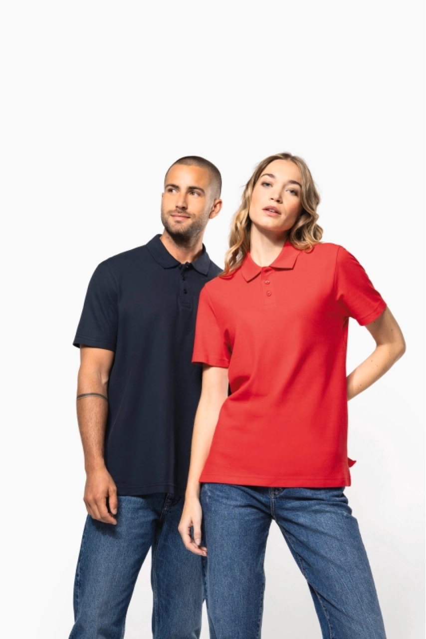 Polo piqué unisexe