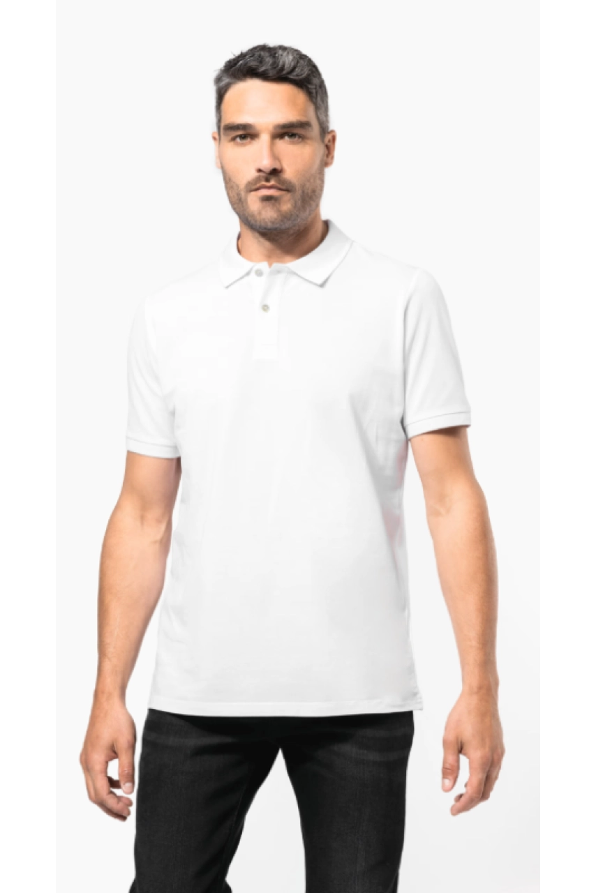 Polo Supima® manches courtes homme