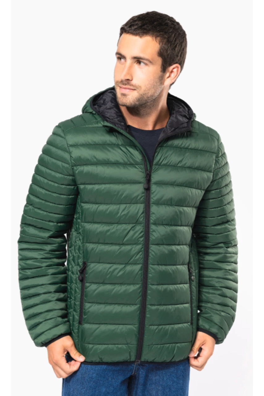 Doudoune légère capuche homme