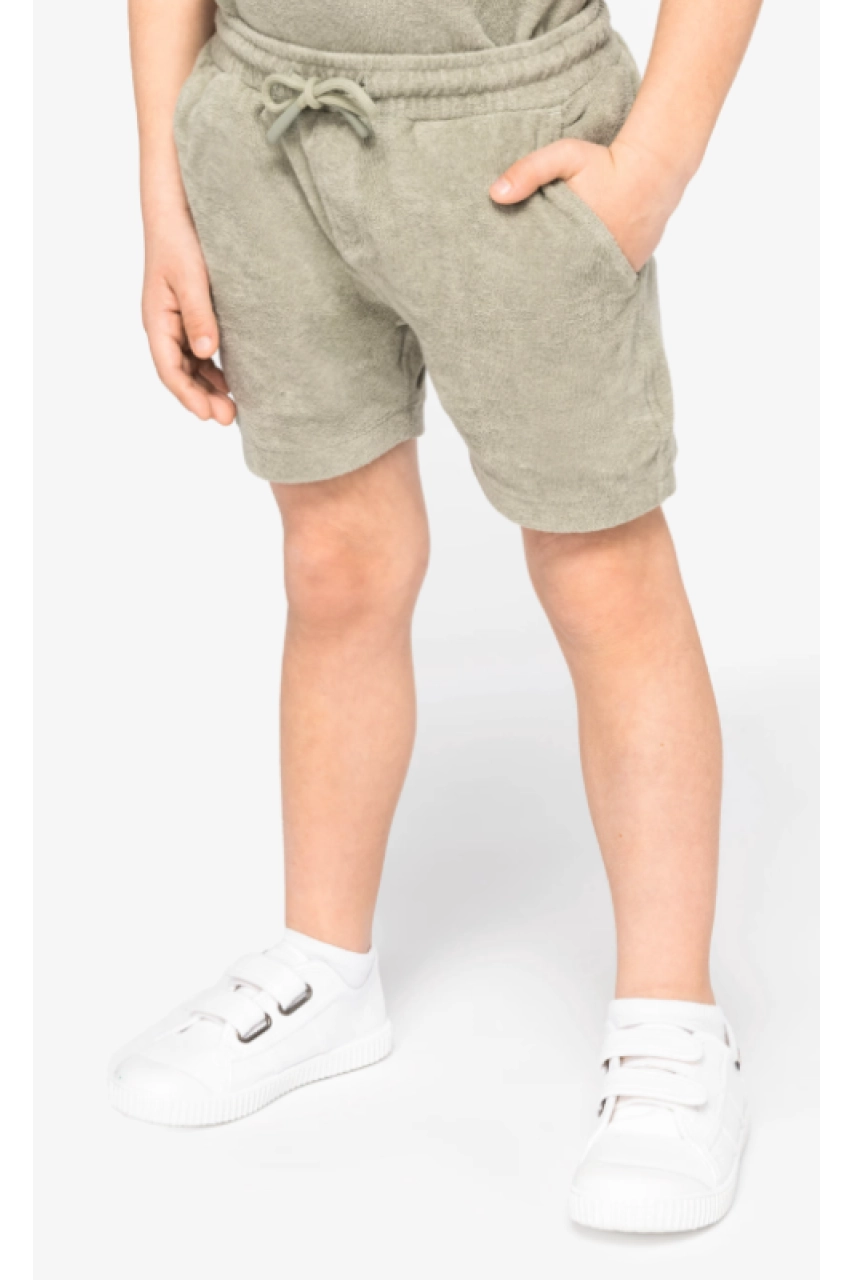 Short écoresponsable en éponge garçon