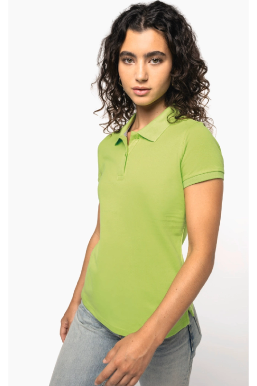 Polo manches courtes femme