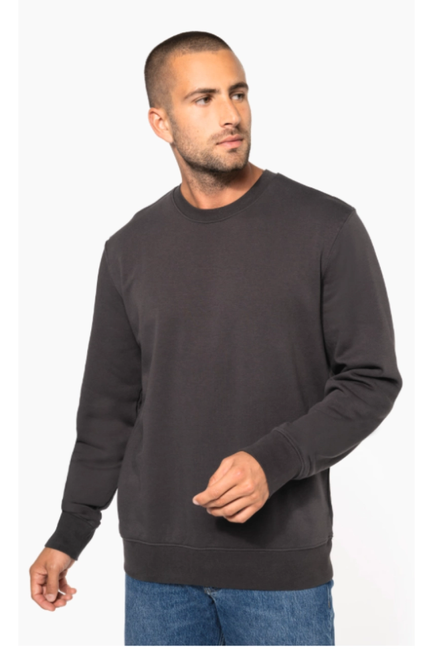 Sweat-shirt écoresponsable col rond unisexe