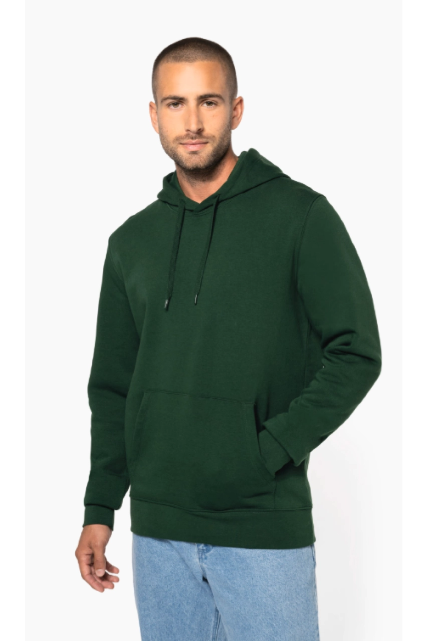 Sweat-shirt écoresponsable à capuche homme