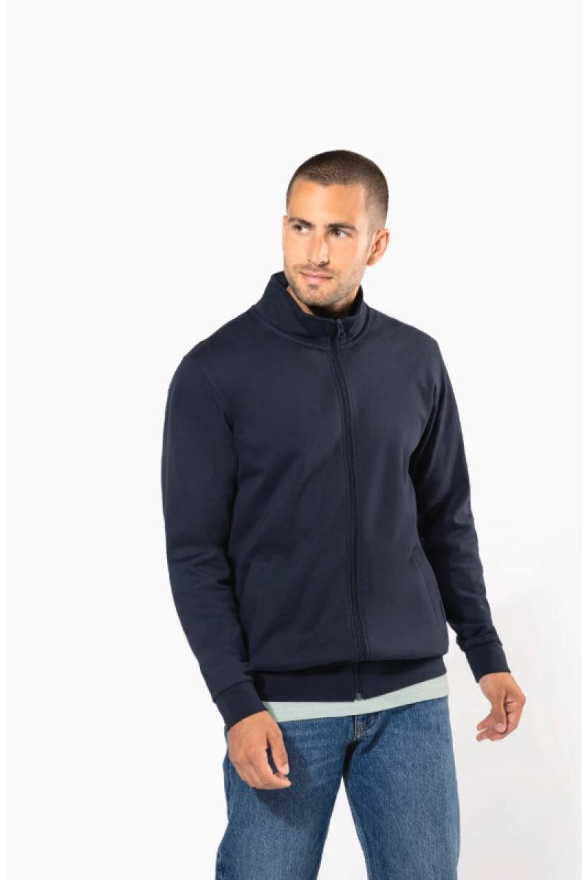 Veste molleton zippée homme