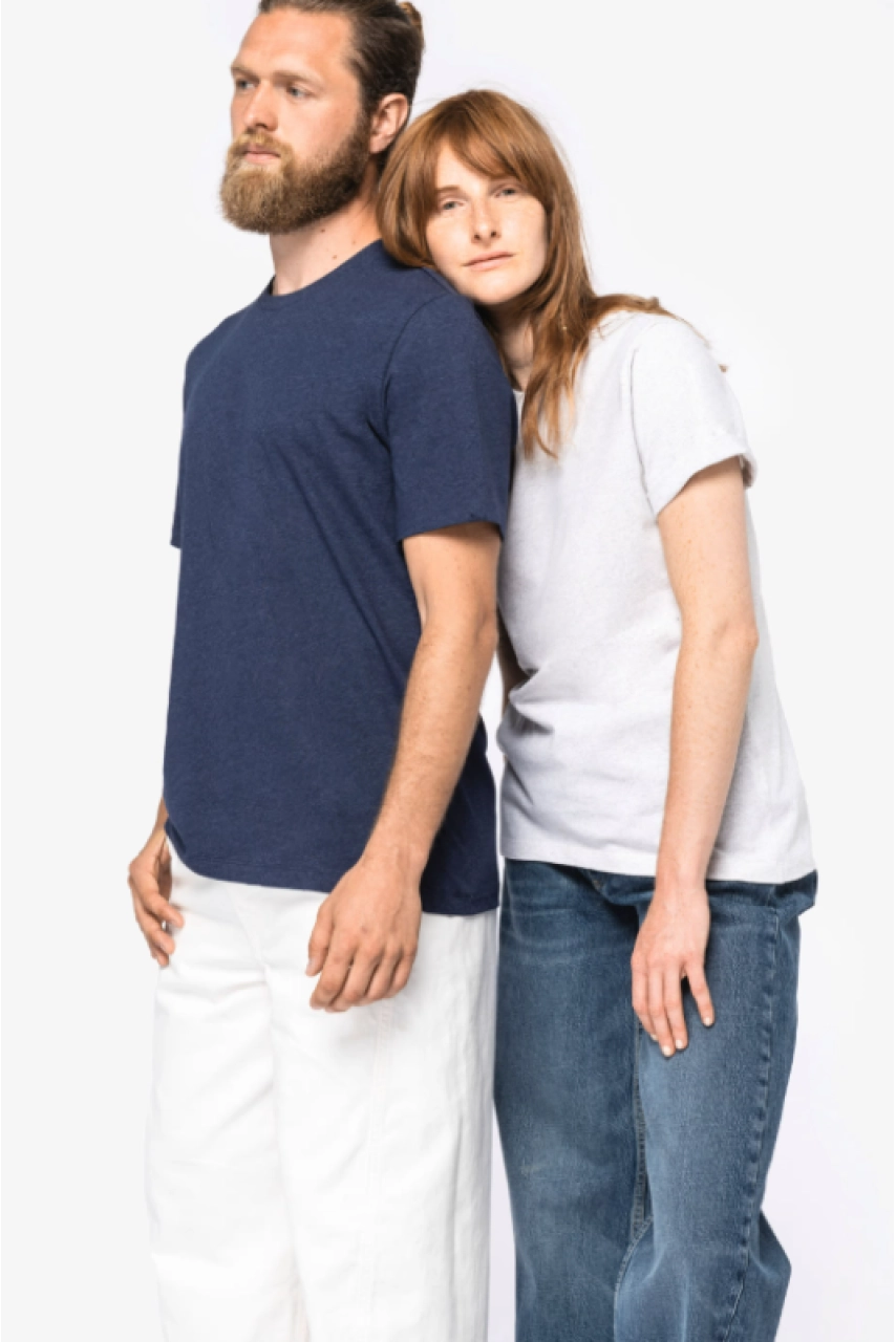 T-shirt écoresponsable recyclé unisexe