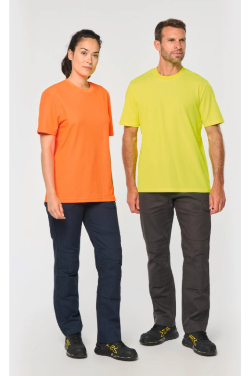 T-shirt unisexe écoresponsable coton/polyester