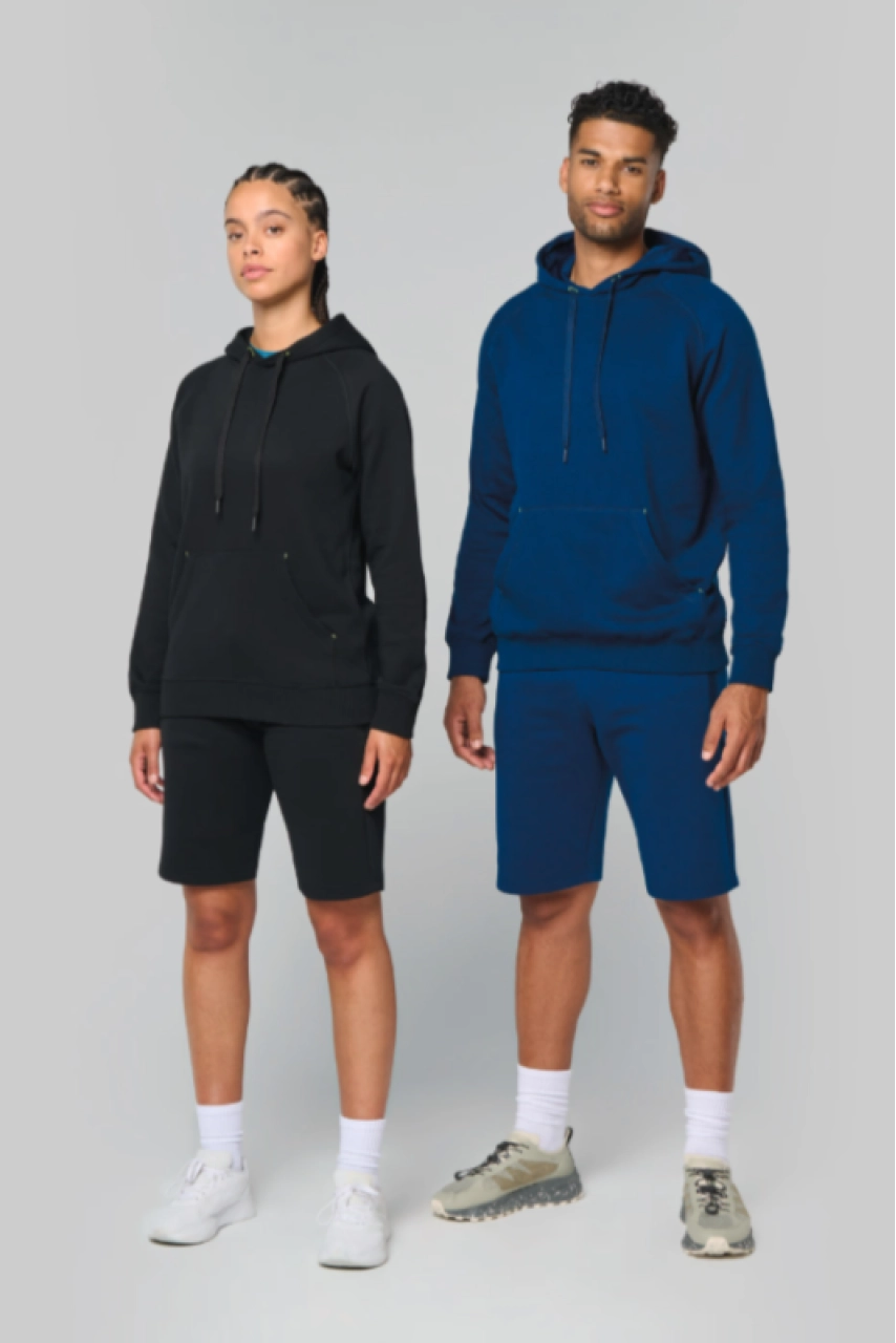 Sweat-shirt à capuche unisexe