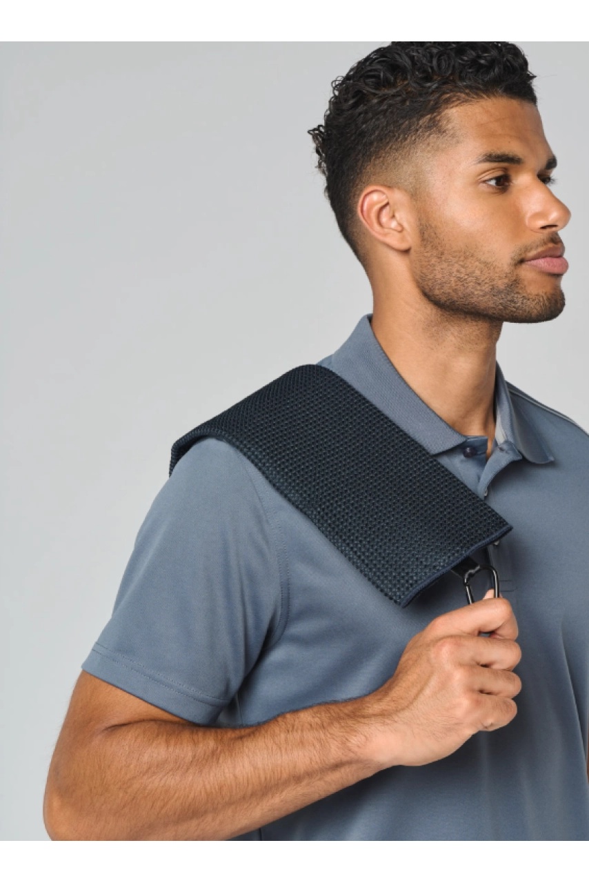Serviette de golf nid d'abeille