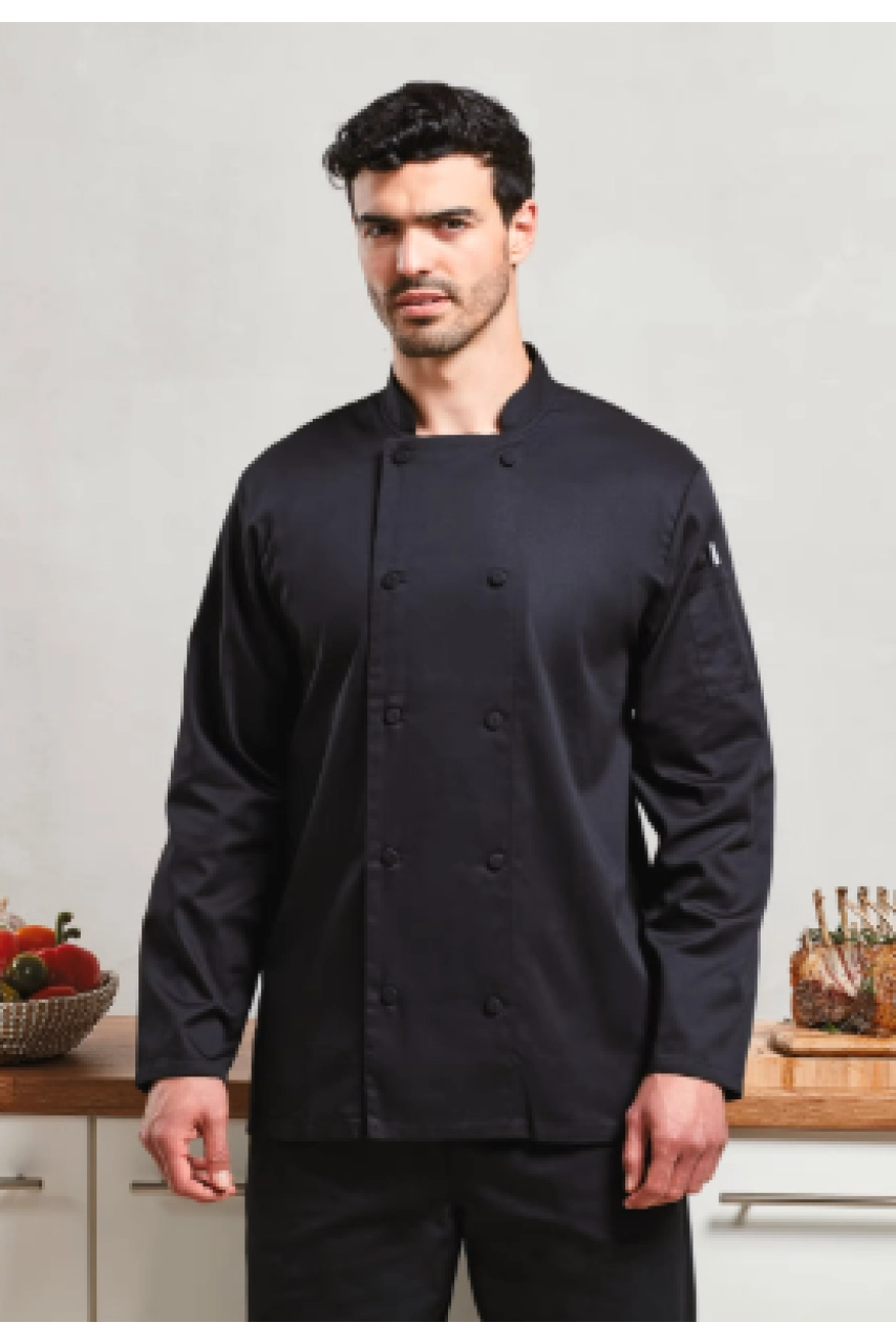 Veste chef cuisinier manches longues Coolchecker®