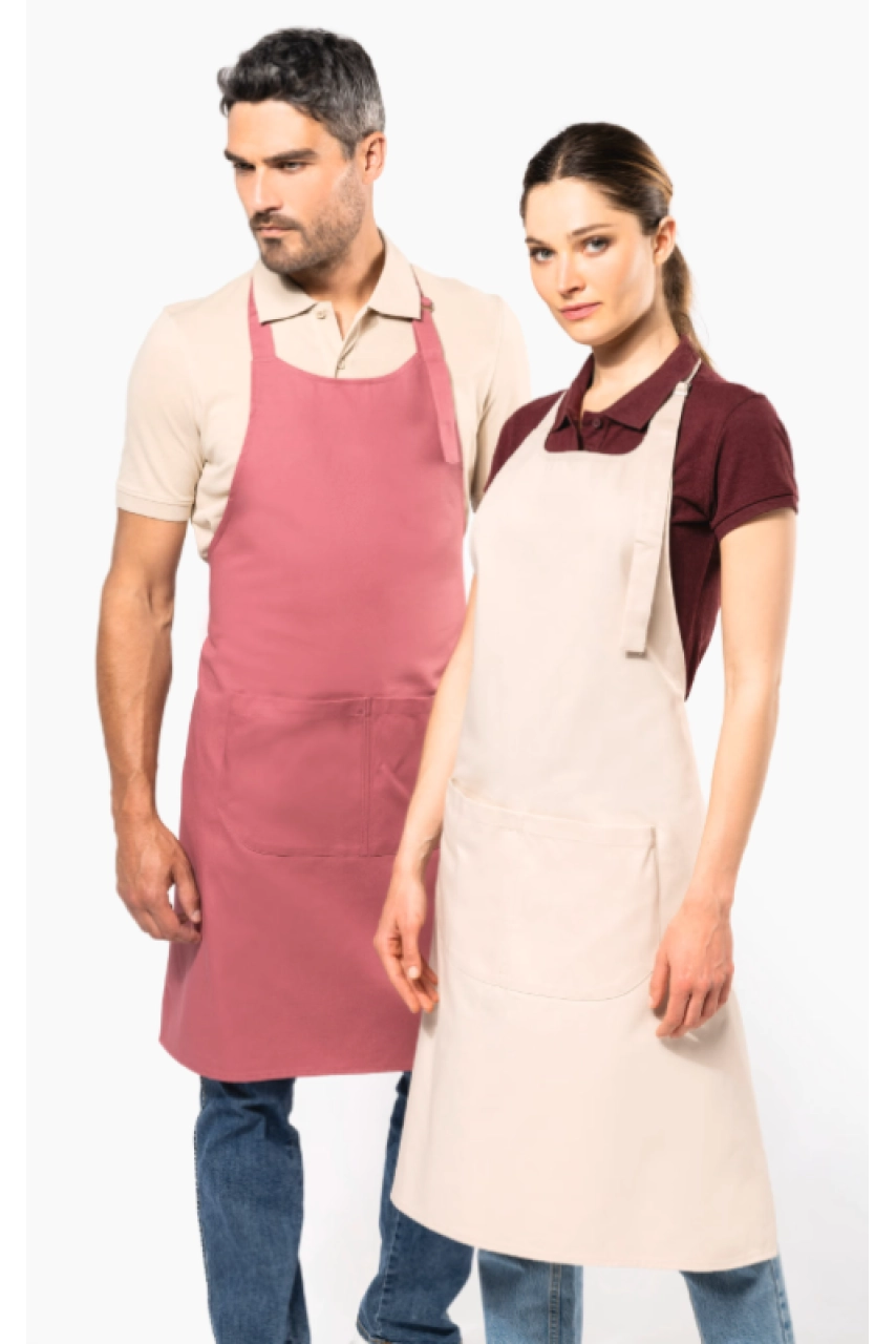 Tablier coton avec poche