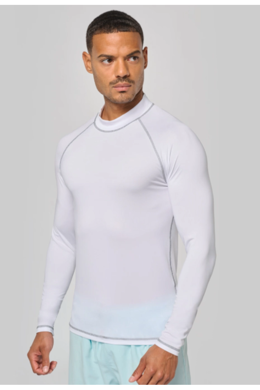 T-shirt technique à manches longues avec protection anti-UV unisexe