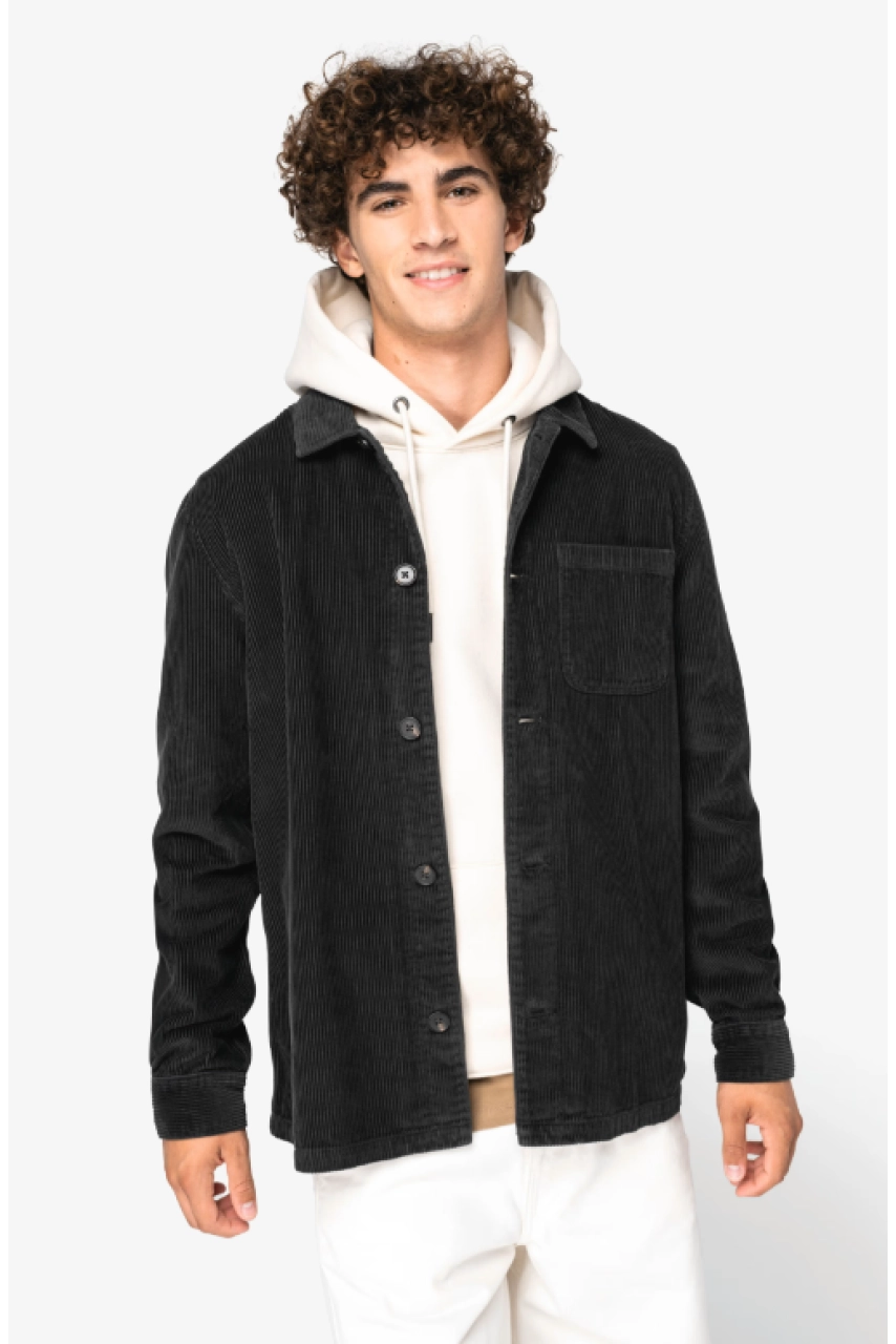 Veste écoresponsable en velours côtelé homme