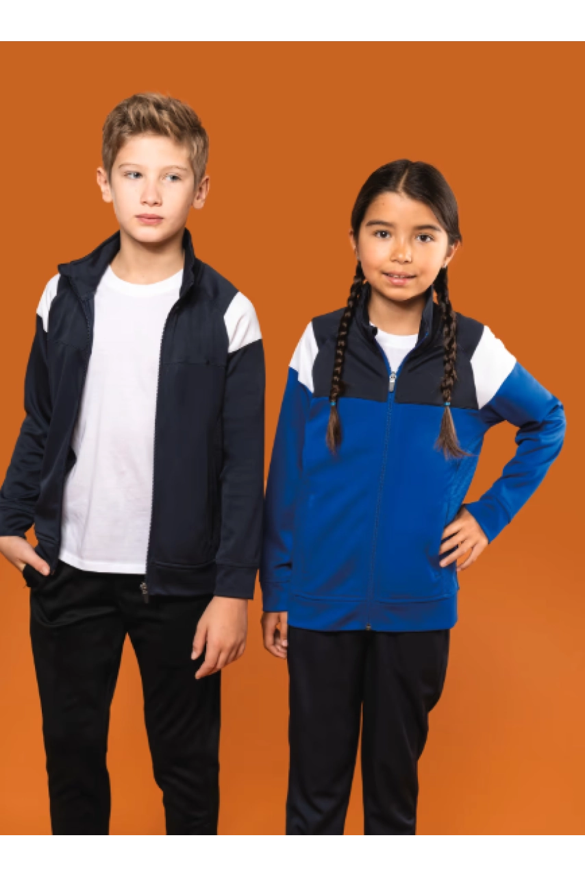 Veste de survêtement zippée enfant