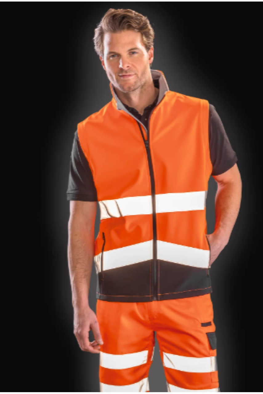 Gilet softshell High Viz
