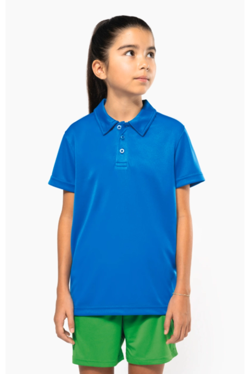 Polo sport manches courtes enfant
