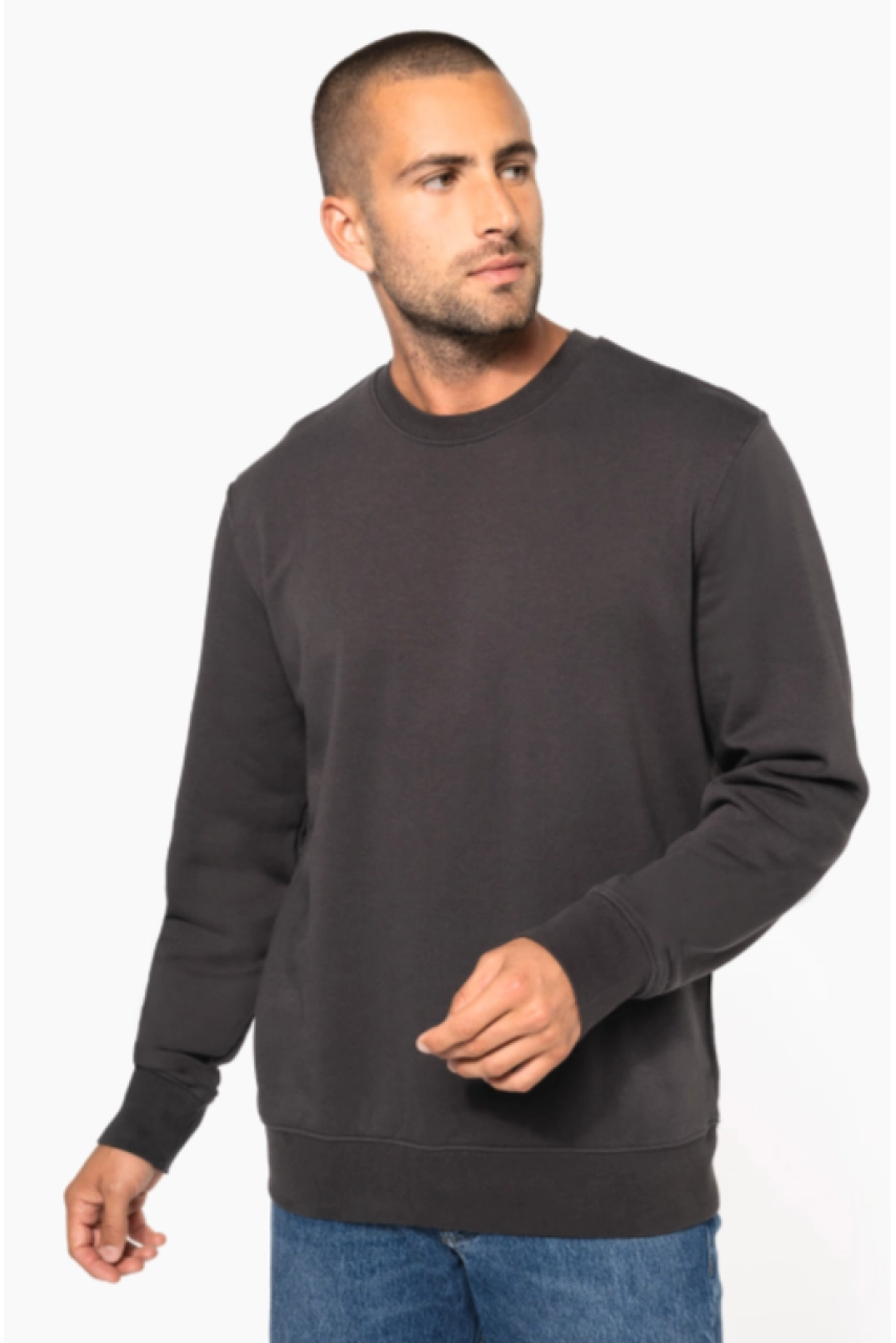 Sweat-shirt écoresponsable col rond unisexe