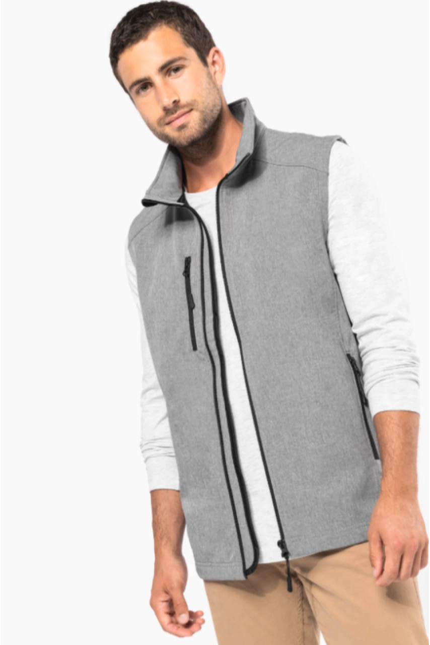 Bodywarmer softshell homme