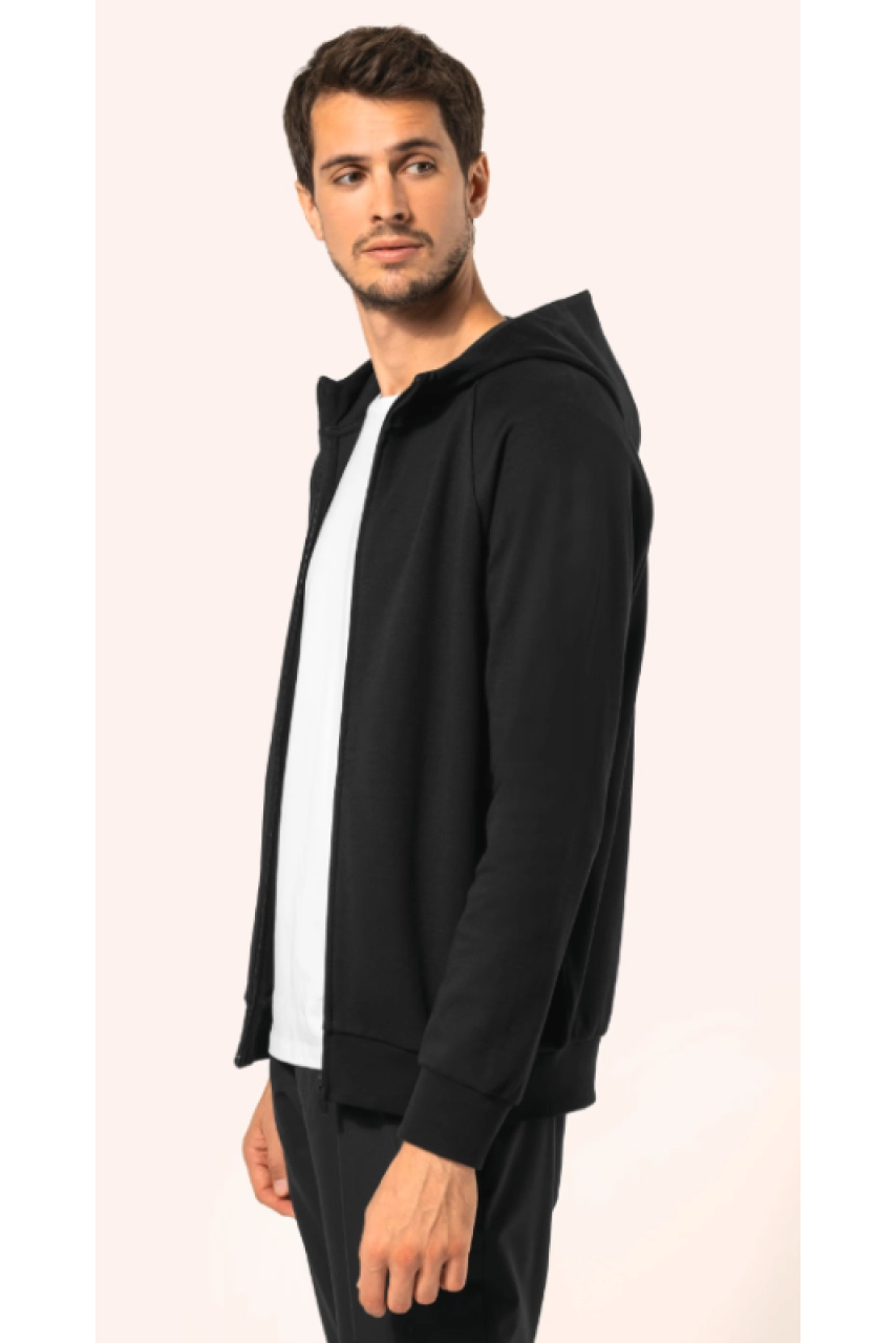 Veste zippée à capuche homme