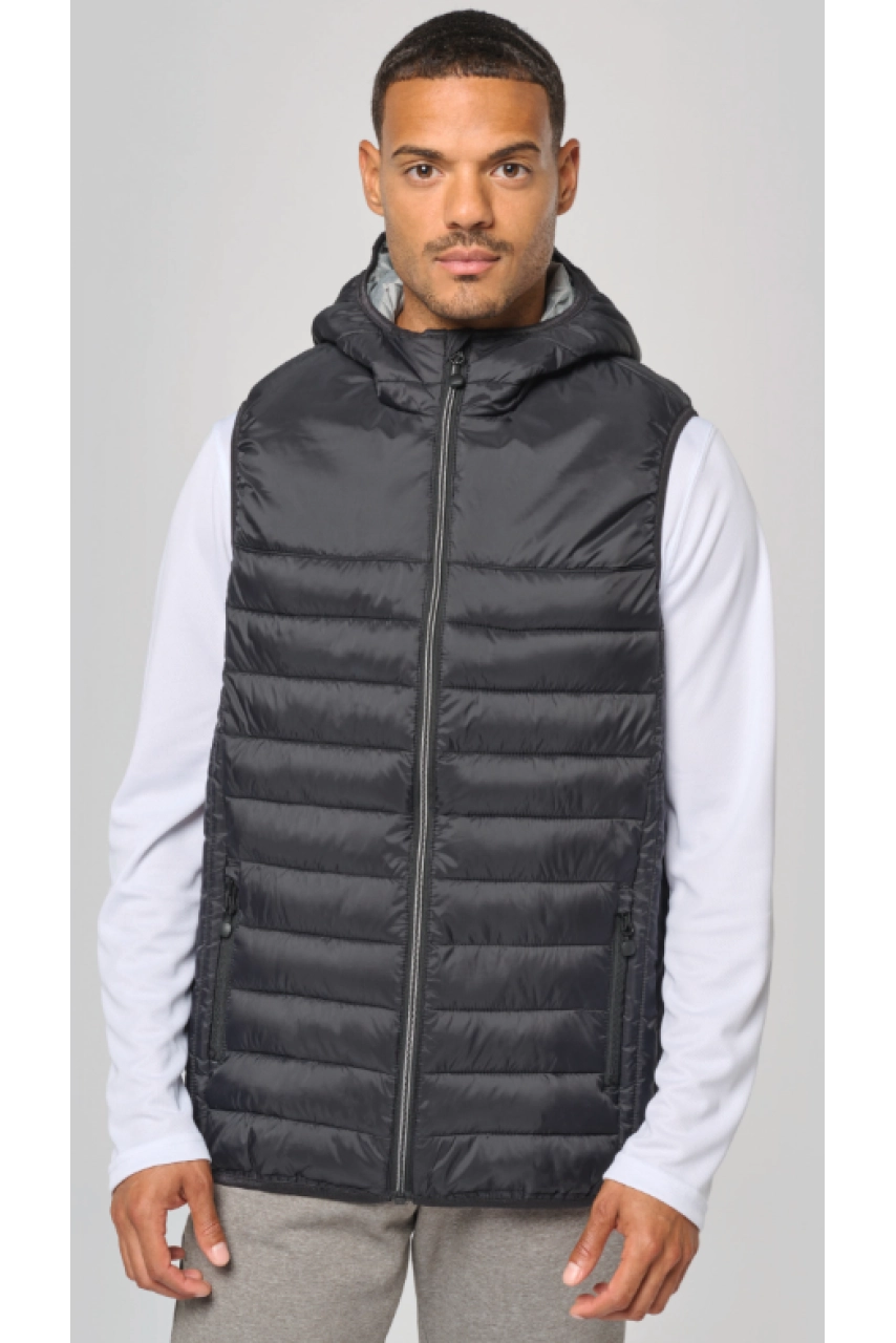 Bodywarmer à capuche