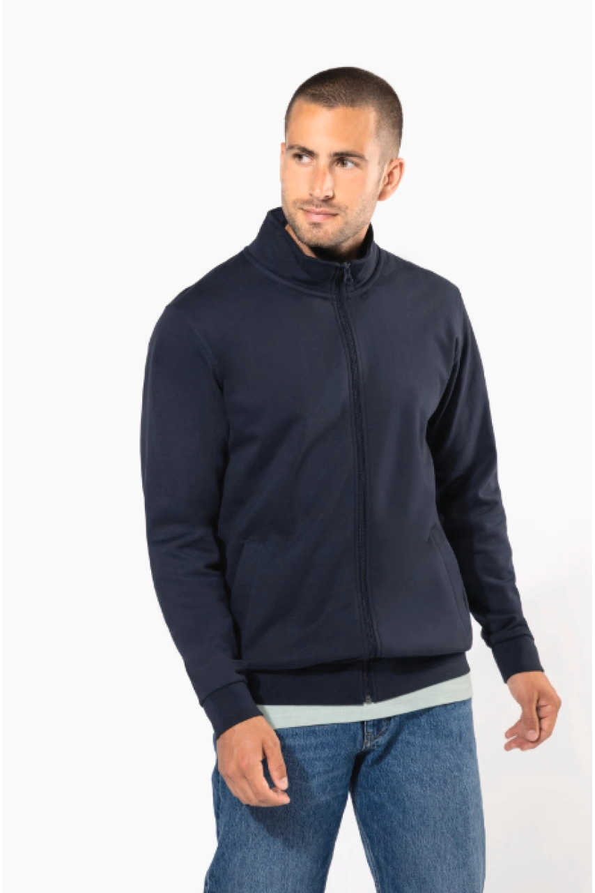 Veste molleton zippée homme