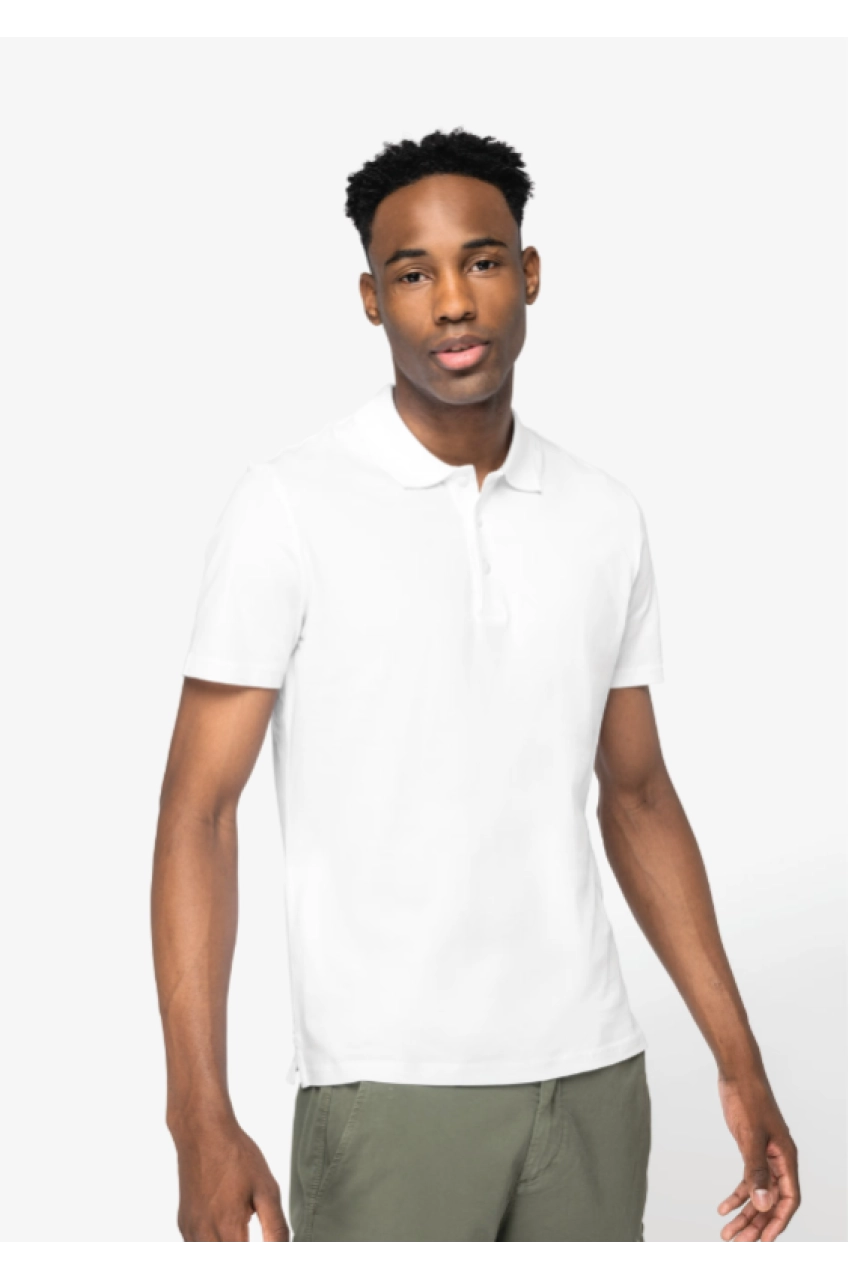 Polo écoresponsable homme