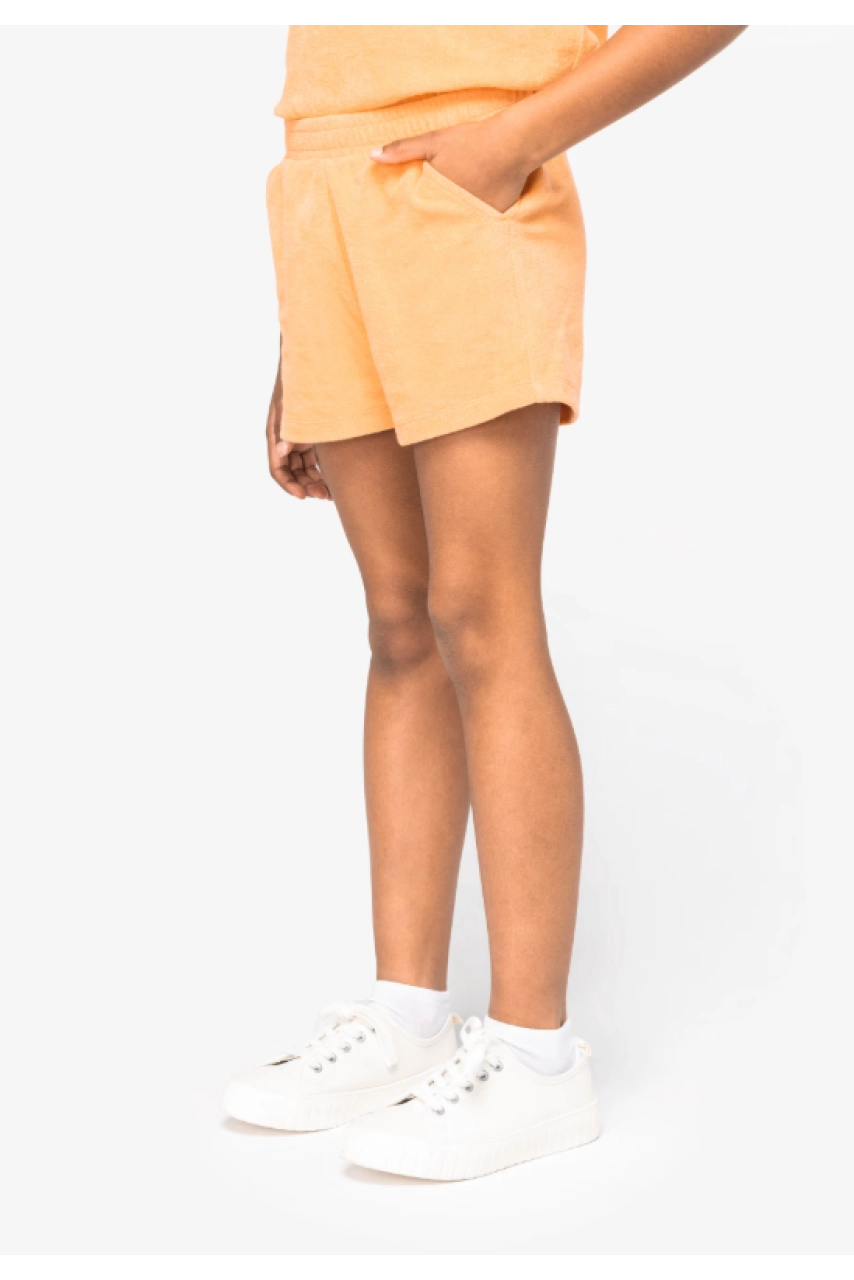 Short écoresponsable en éponge fille