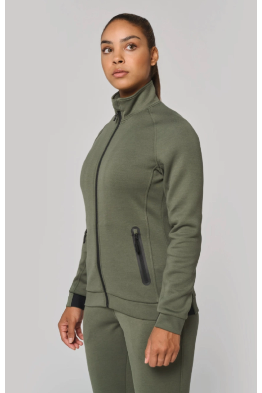 Veste à col montant femme