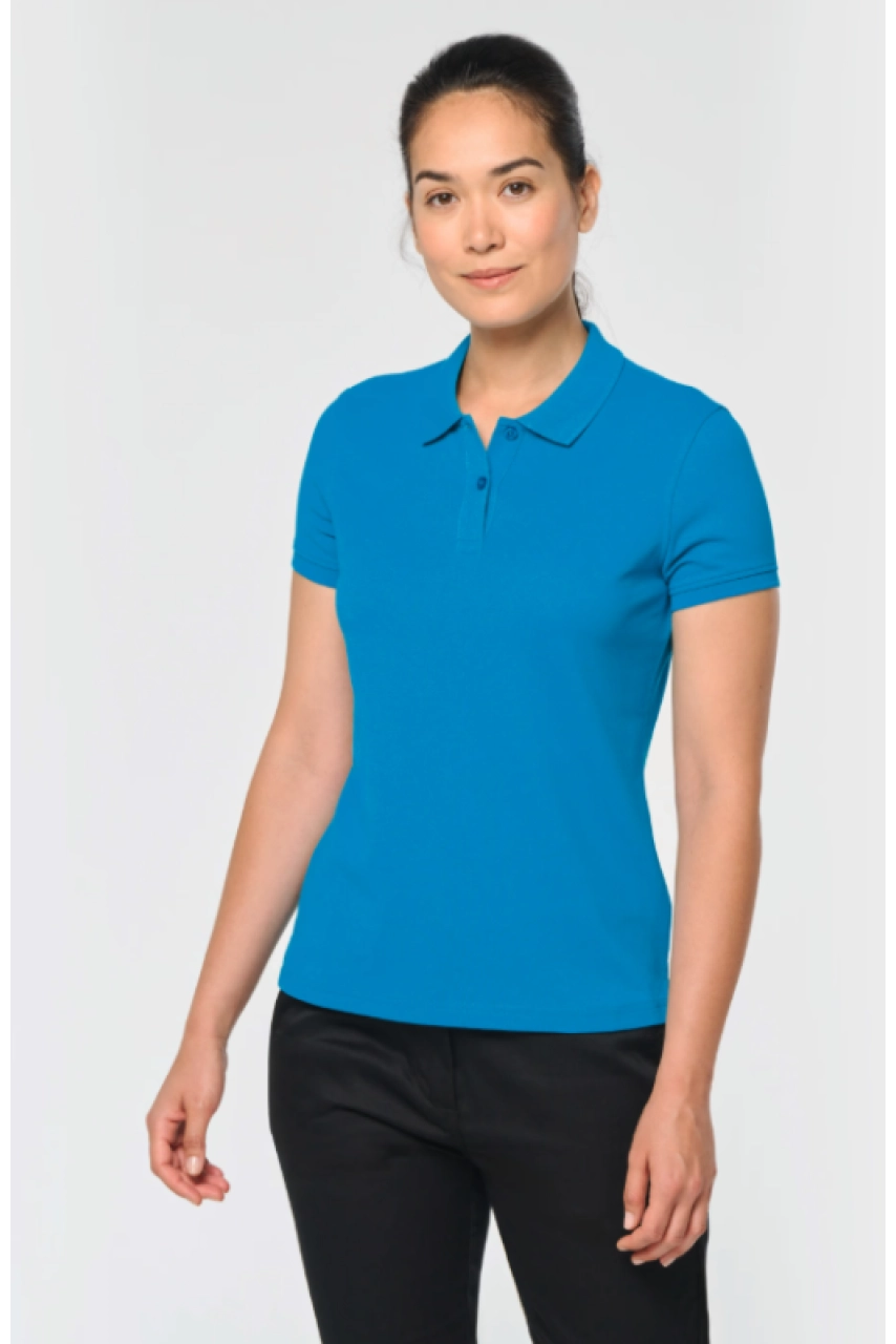 Polo manches courtes femme