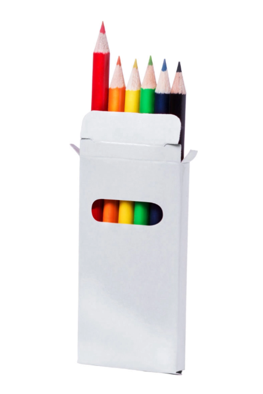 set de 6 crayons