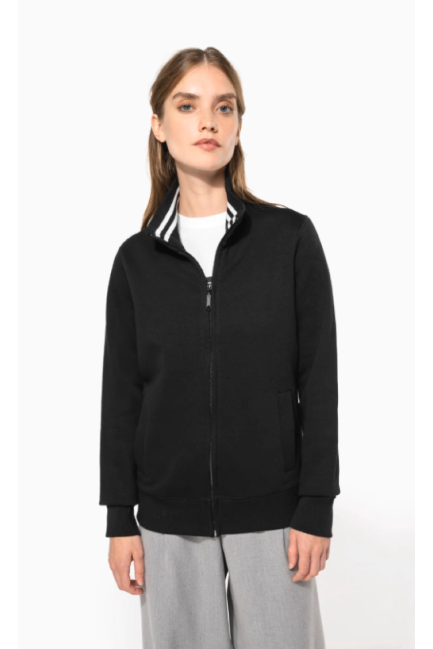 Veste molleton zippée femme