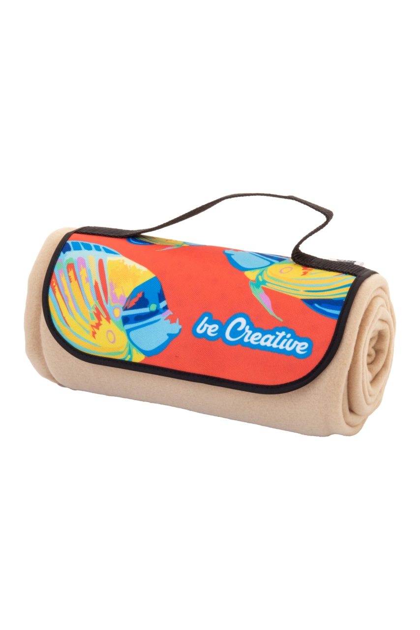 couverture polaire RPET, personnalisable