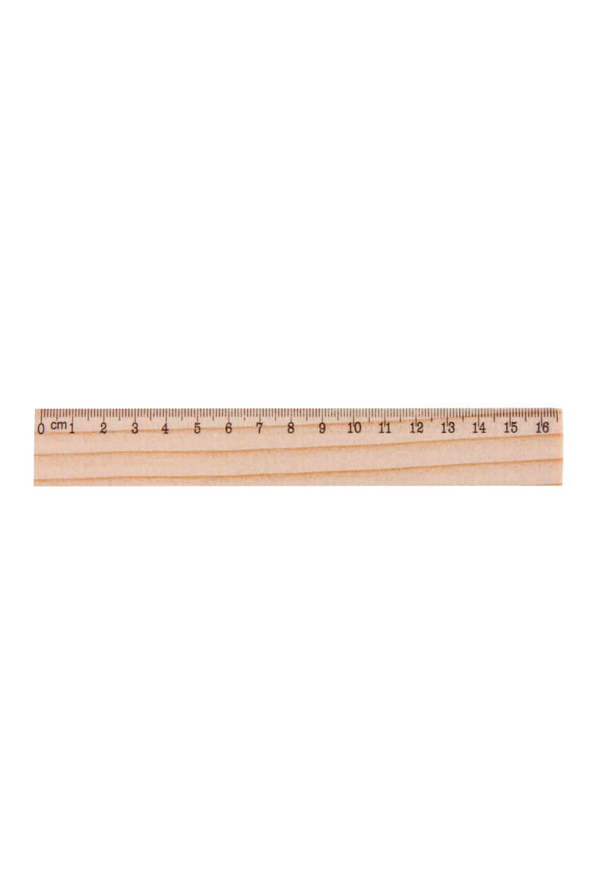règle en bois de pin